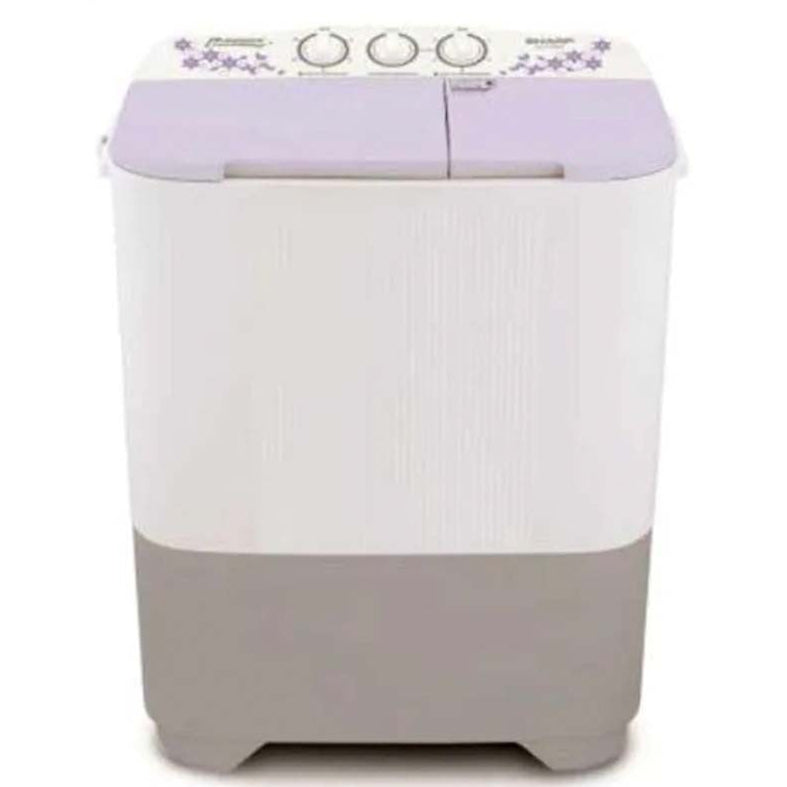 SHARP - MESIN CUCI TWIN TUB/MANUAL 06.5KG - ES-T70MW-LC