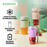 SAMONO - BLENDER PORTABLE 0.35 Liter - SWY9 (PURPLE)