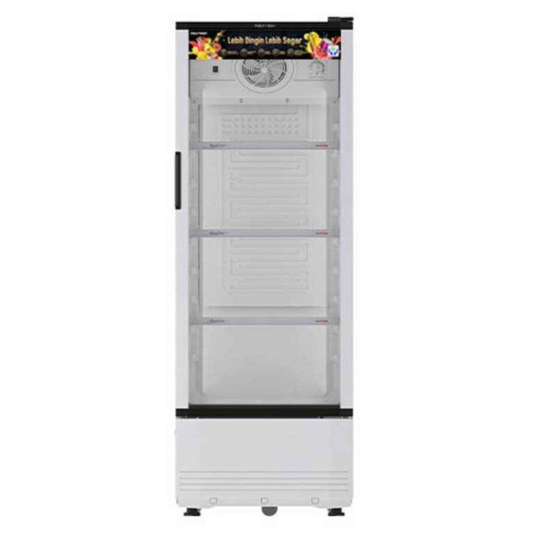 POLYTRON - SHOWCASE 1 PINTU 230L - SCN-220
