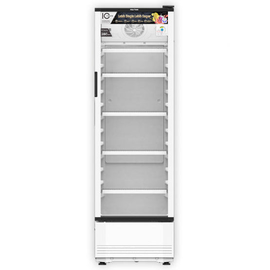 POLYTRON - SHOWCASE 1 PINTU 280L - SCN-280