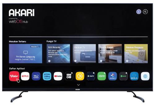 AKARI - LED TV 50" UHD SMART TV - SW-5750S