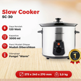 HICOOK - SLOW COOKER 3Liter - SC30