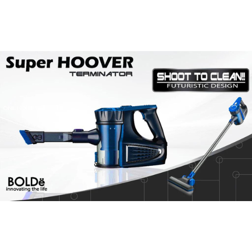 BOLDE - VACUUM CLEANER SUPER HOOVER - TERMINATOR (BLUE)