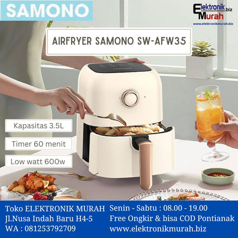 SAMONO - AIR FRYER 3.5Liter - SW-AFW35