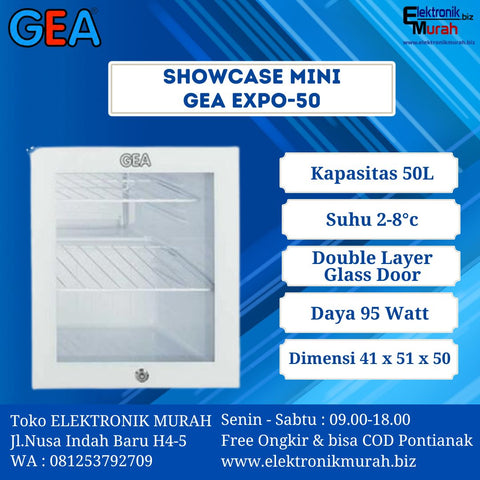 GEA/GETRA - SHOWCASE PORTABLE 50L - EXPO-50