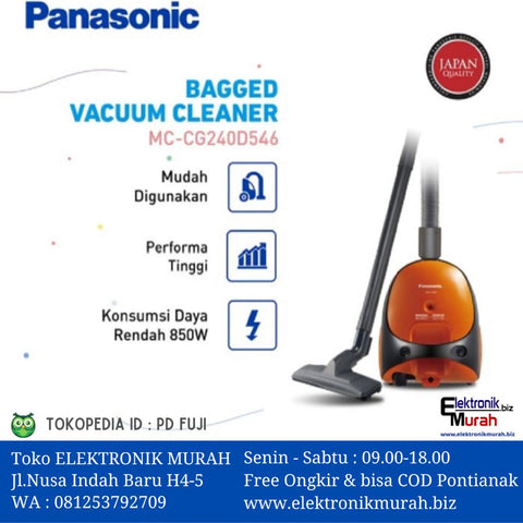 PANASONIC - VACUUM CLEANER - MC-CG240D546