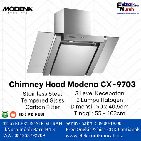 MODENA - CHIMNEY HOOD - CX-9703