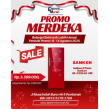 SANKEN - KULKAS 2 PINTU SMALL (230L) - SK-G236AH-MR