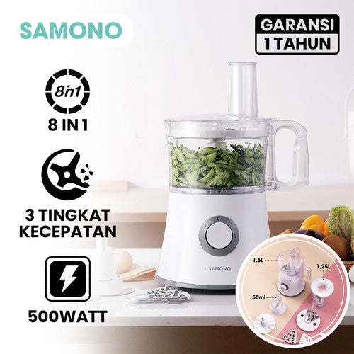 SAMONO - BLENDER PLASTIK & FOOD PROCESSOR - SW-FPW500