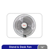 COSMOS - KIPAS ANGIN DESK FAN STAND FAN 16" 2in1 - 16SN ONY