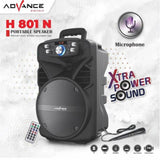 ADVANCE - SPEAKER AKTIF 8" - H801N (KABEL)