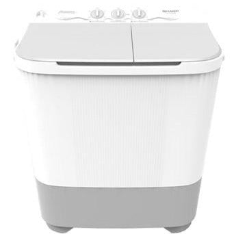 SHARP - MESIN CUCI TWIN TUB/MANUAL 07KG - ES-T80MW-HK