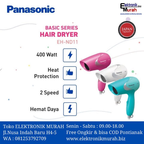PANASONIC - HAIR DRYER - EH-ND11