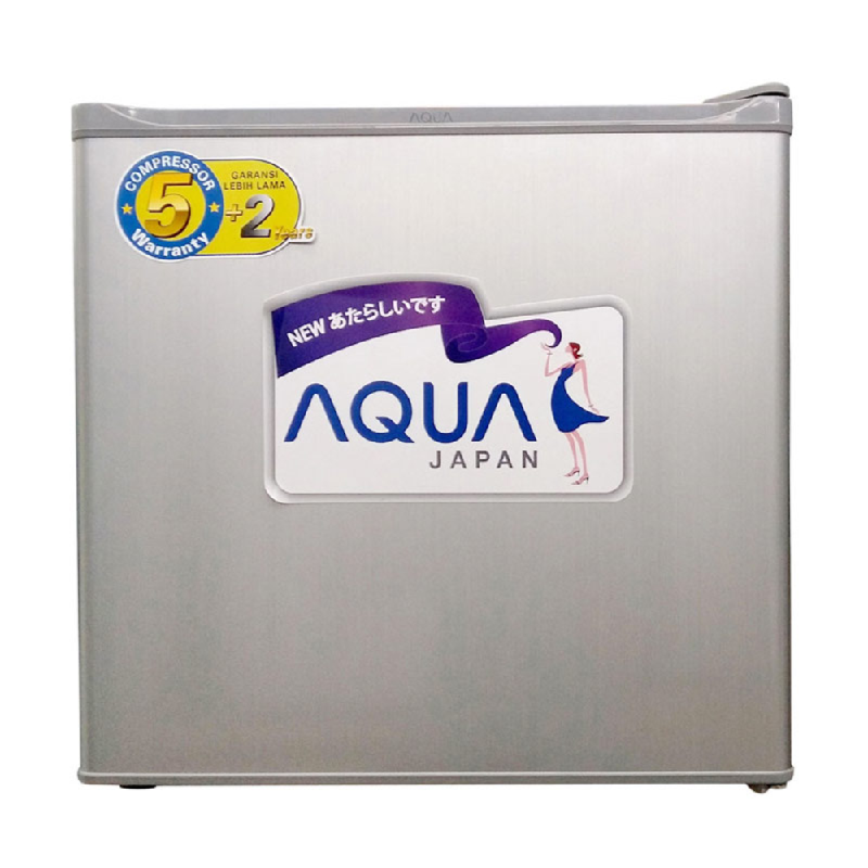 AQUA - KULKAS 1 PINTU PORTABLE (50L) - AQR-D50F(S)