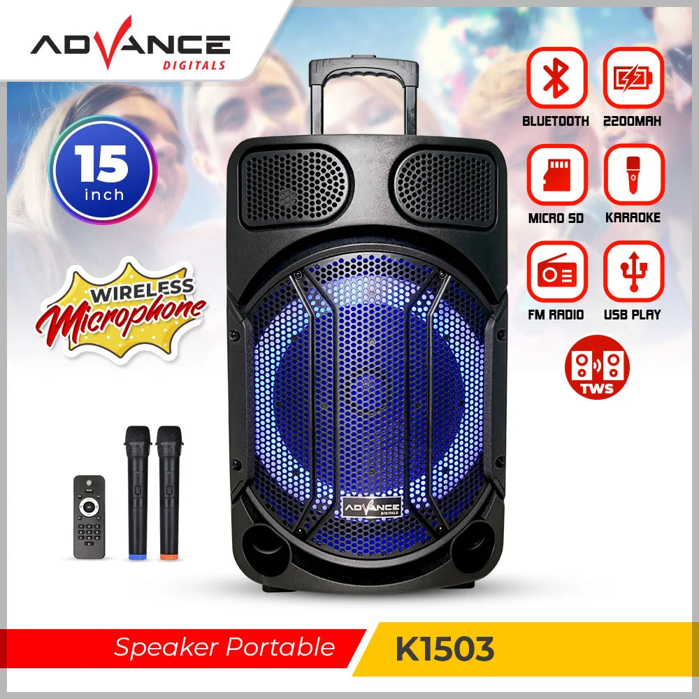 ADVANCE - SPEAKER AKTIF 15" - K1503