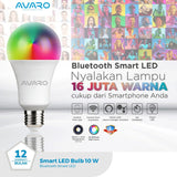 AVARO - WIFI SMART LAMPU LED - 12WATT