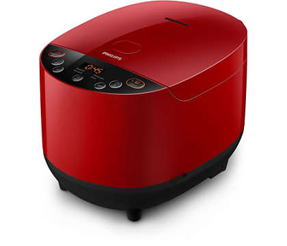 PHILIPS - RICE COOKER 1.8Liter - HD 4515/29 RED