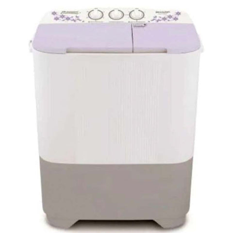 SHARP - MESIN CUCI TWIN TUB/MANUAL 06.5KG - ES-T70MW-LC