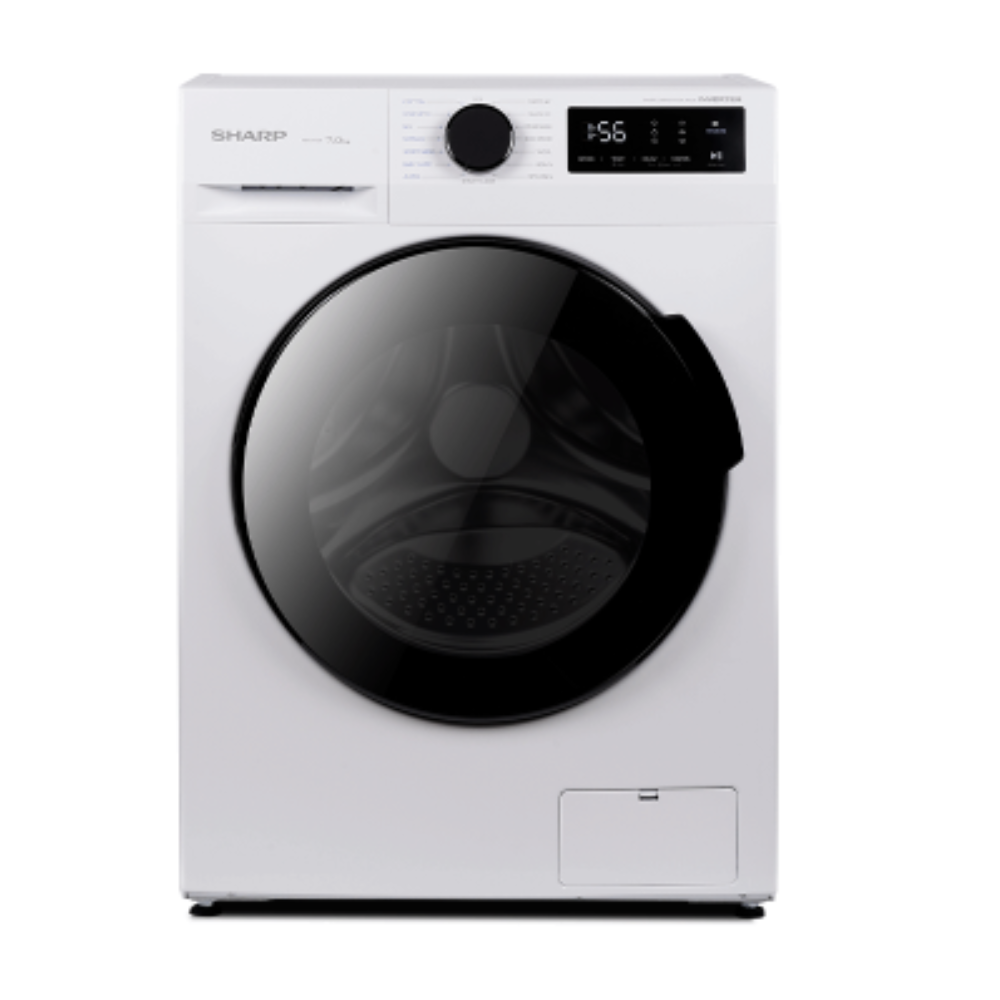 SHARP - MESIN CUCI FRONT LOADING 07KG - ES-FL1270MWX