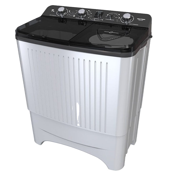 POLYTRON - MESIN CUCI TWIN TUB/ MANUAL 10KG - PWM-1081