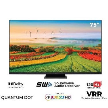 POLYTRON - LED TV 75" UHD SMART TV - PLD75UV5903**