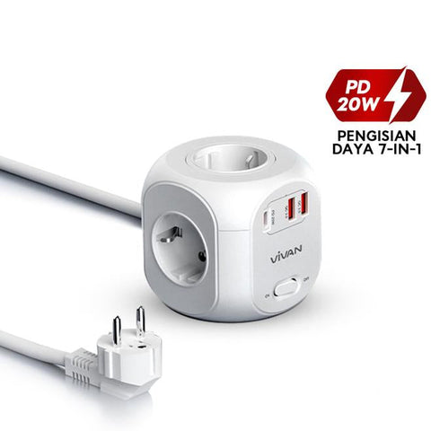 VIVAN -  RUBIC CUBE SOCKET - DEKSTOP