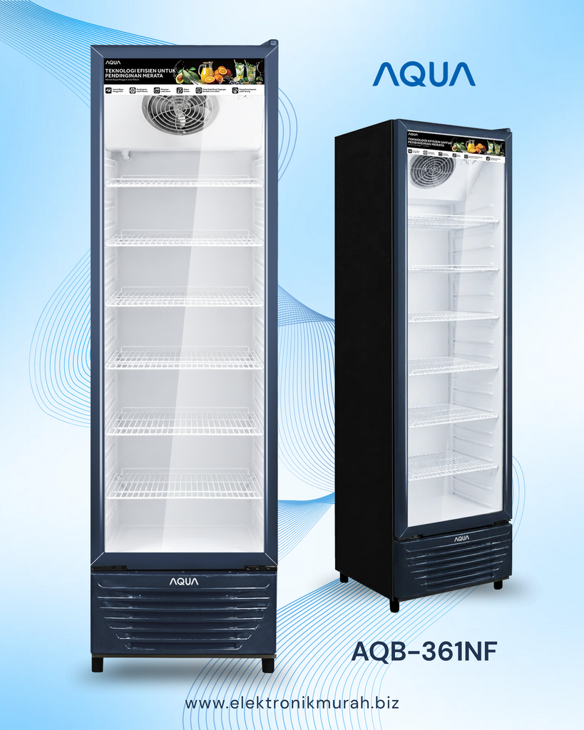 AQUA - SHOWCASE 1 PINTU (276L) - AQB-361NF