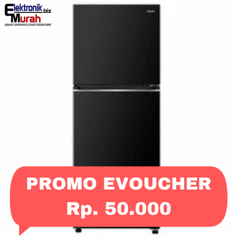 AQUA - KULKAS 2 PINTU SMALL (205L) - AQR-DTM265RAP(FB)