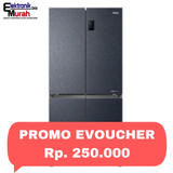 AQUA -KULKAS MULTI DOOR (456L) - AQR-TTD546RBC(CB)