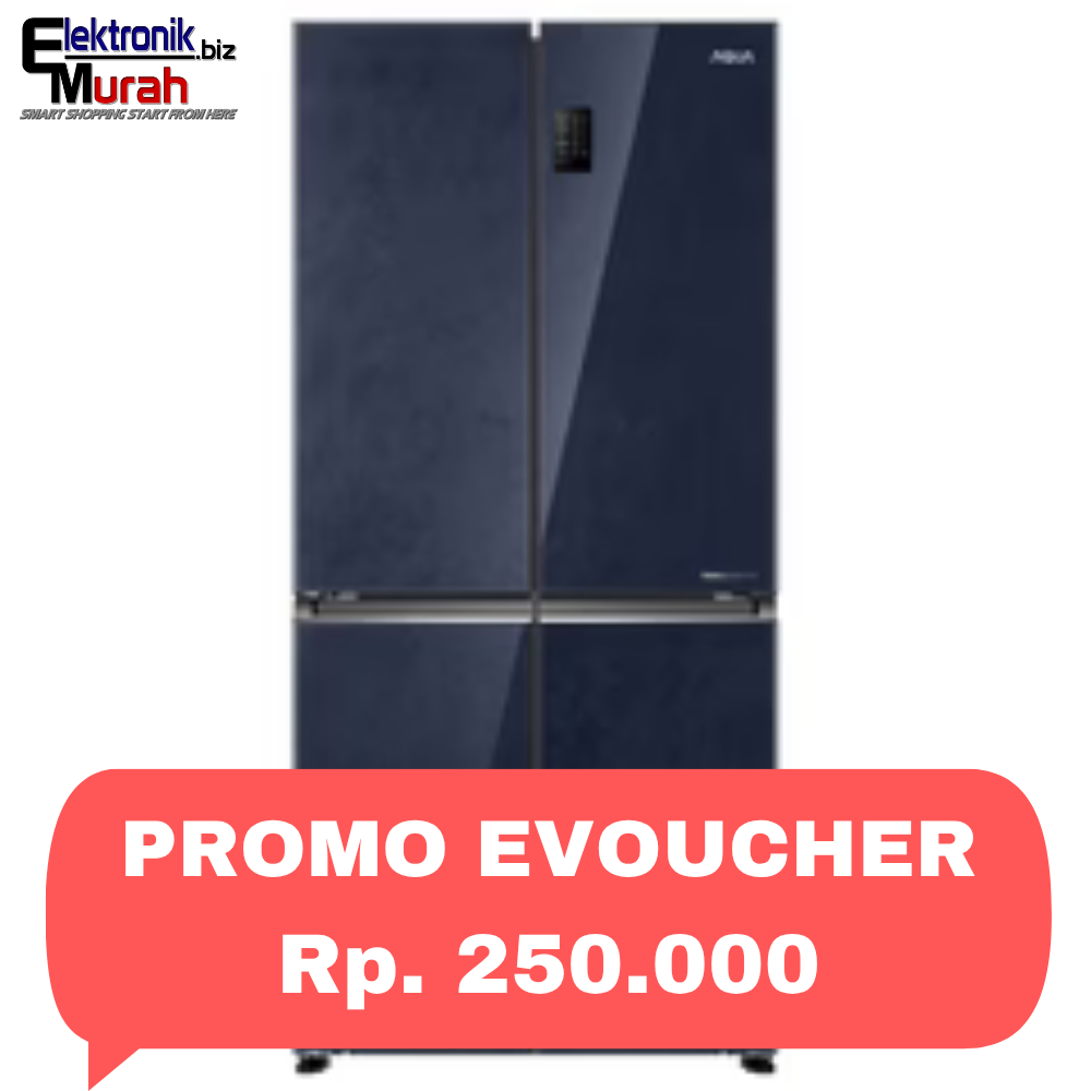 AQUA -KULKAS MULTI DOOR (456L) - AQR-TTD546RBG(CL)