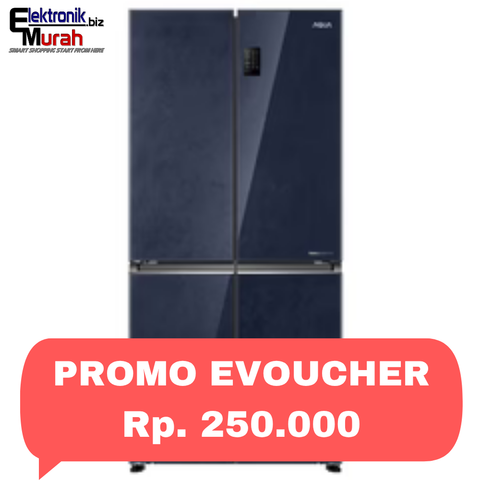 AQUA -KULKAS MULTI DOOR (456L) - AQR-TTD546RBG(CL)