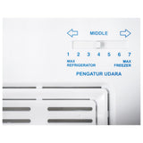 AQUA - KULKAS 2 PINTU (220L) - AQR-D275R(BD)*