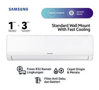 SAMSUNG - AC SPLIT STANDARD 1/2PK - AR05BGHQBSIN**