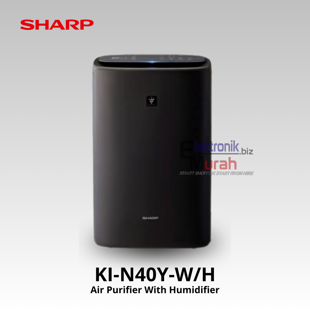 SHARP - AIR PURIFIER & HUMIDIFIER - KI-N40Y-W/H
