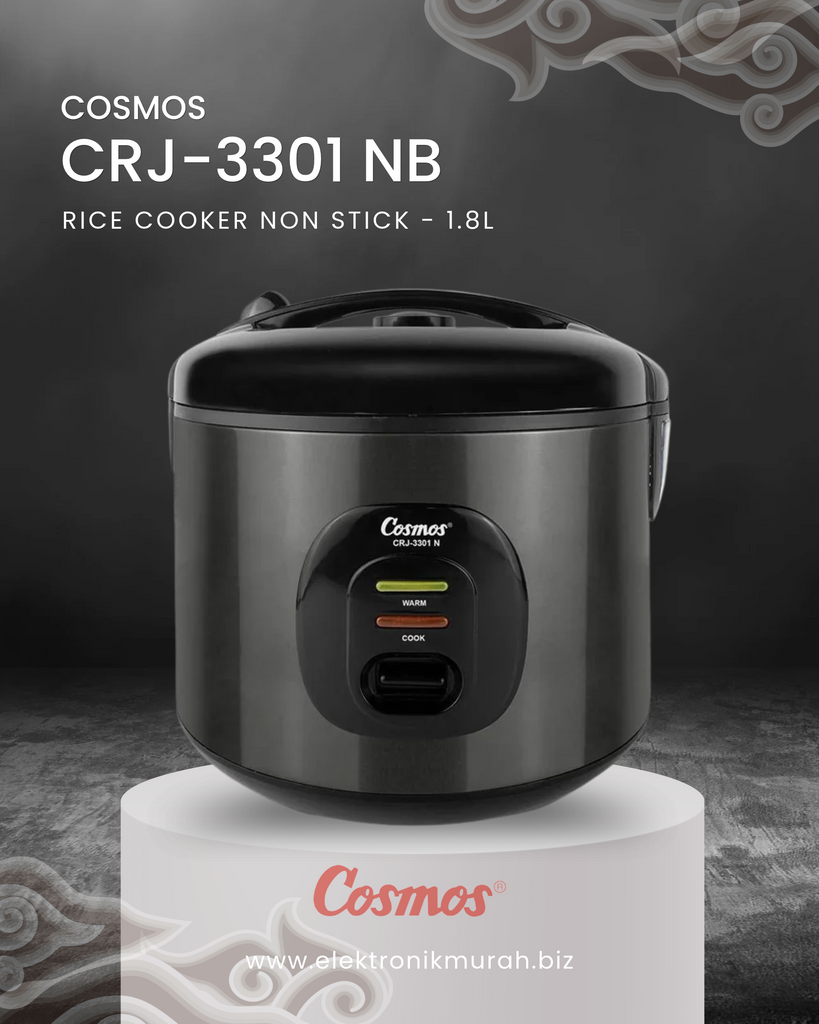 COSMOS - RICE COOKER MANUAL 1.8 Liter - CRJ-3301 NB