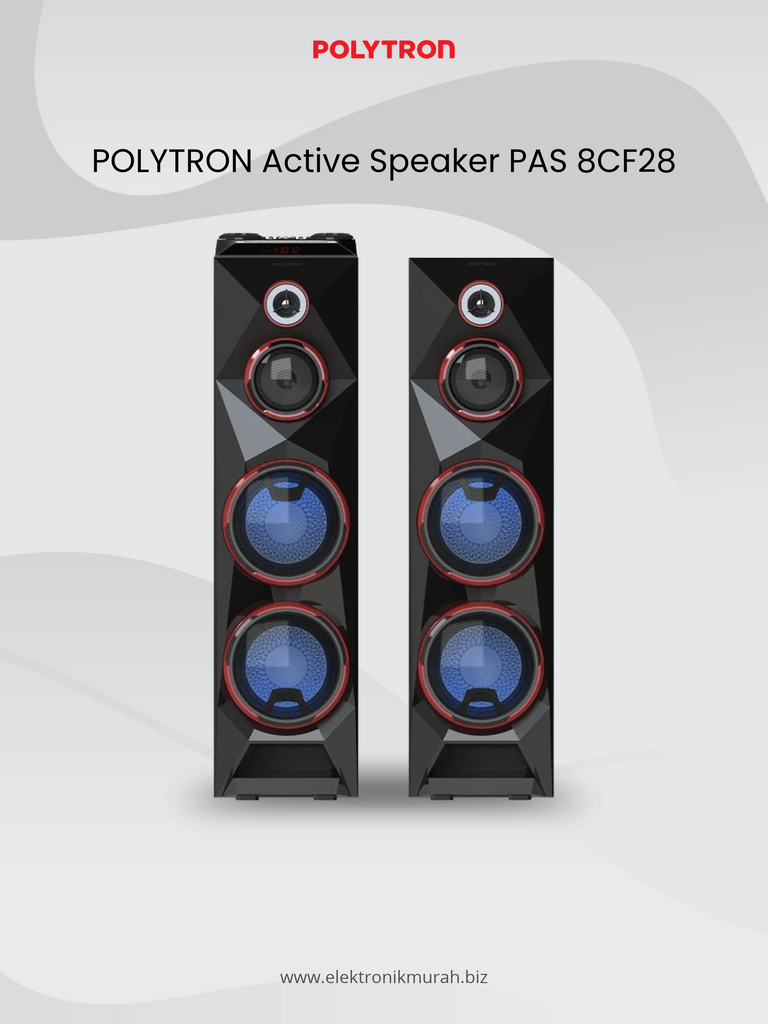 POLYTRON - SPEAKER AKTIF 8" - PAS 8CF28
