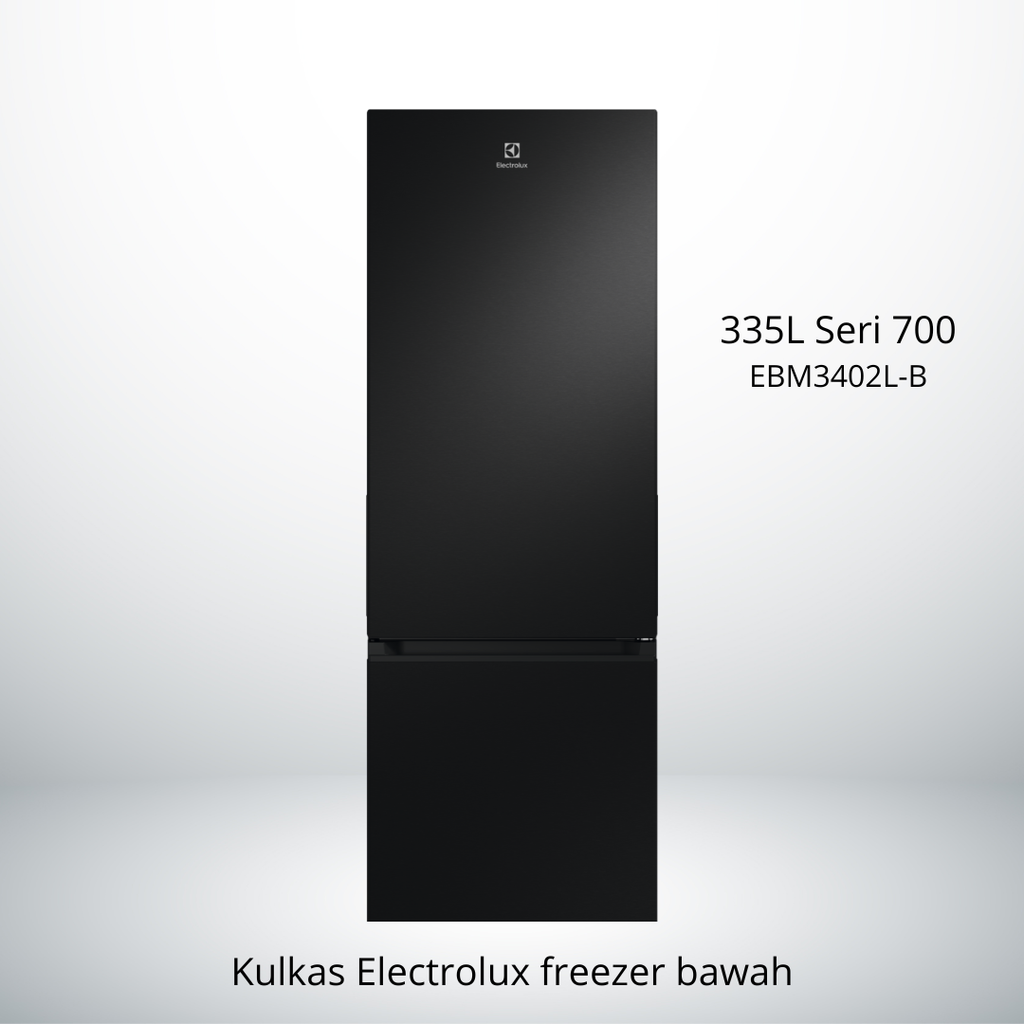 ELECTROLUX - KULKAS 2 PINTU BIG (335L) - EBM3402L-B