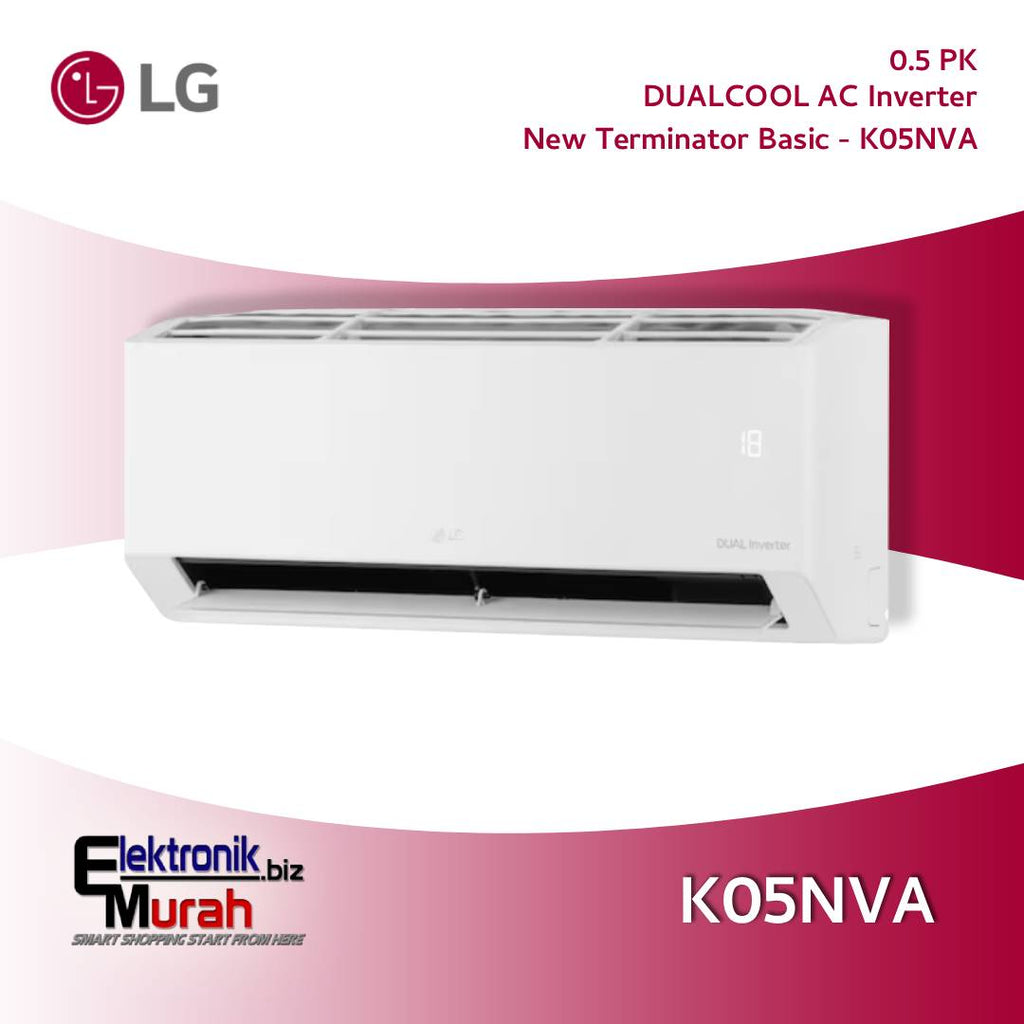LG - AC SPLIT INVERTER 1/2PK - K05NVA