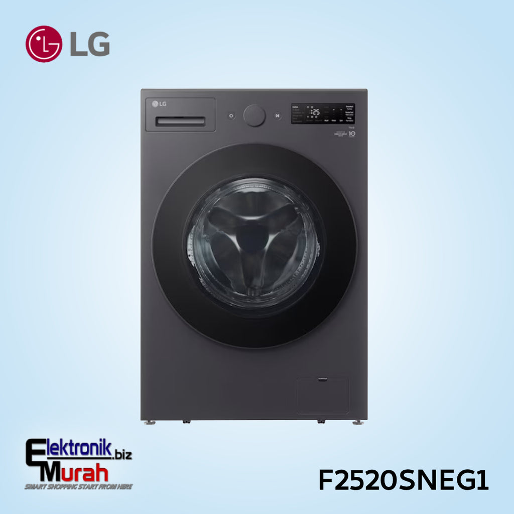LG - MESIN CUCI FRONT LOADING 20KG -F2520SNEG1
