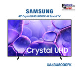 SAMSUNG - LED TV 43" UHD SMART TV - UA43U8000FK