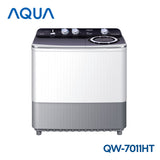 AQUA - MESIN CUCI TWIN TUB/MANUAL 07KG - QW-7011HT