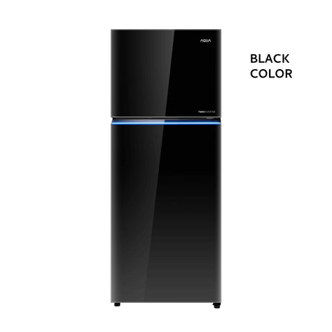 AQUA - KULKAS 2 PINTU BIG (480L) - AQR-VTM535RAG(BK)