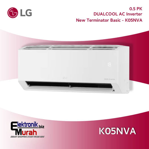 LG - AC SPLIT INVERTER 1/2PK - K05NVA