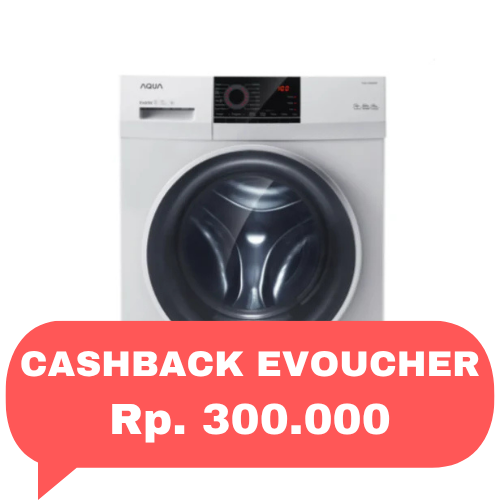 AQUA - MESIN CUCI FRONT LOADING 10.5KG - FQW-105829QD
