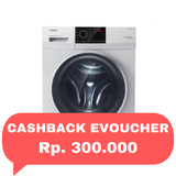 AQUA - MESIN CUCI FRONT LOADING 10.5KG - FQW-105829QD
