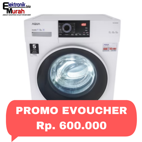 AQUA - MESIN CUCI FRONT LOADING 08.5KG - FQW-850829QD