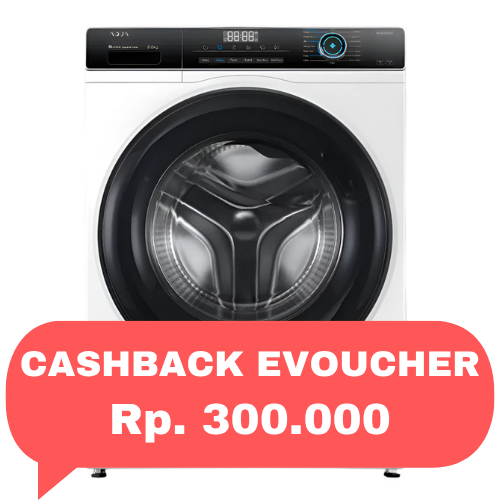 AQUA - MESIN CUCI FRONT LOADING 8KG - FQW-850BF