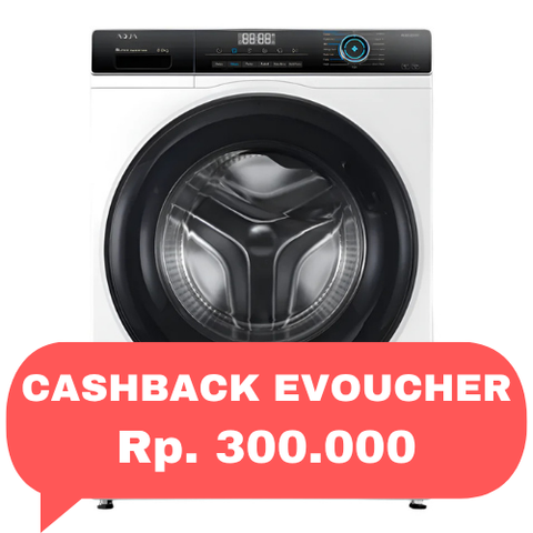 AQUA - MESIN CUCI FRONT LOADING 8KG - FQW-850BF