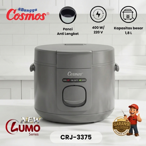 COSMOS - RICE COOKER MANUAL 1.8Liter - CRJ-3375 G