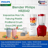 PHILIPS - BLENDER PLASTIK HR2042 MERAH